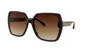 Sunglasses 54066, grey glitter