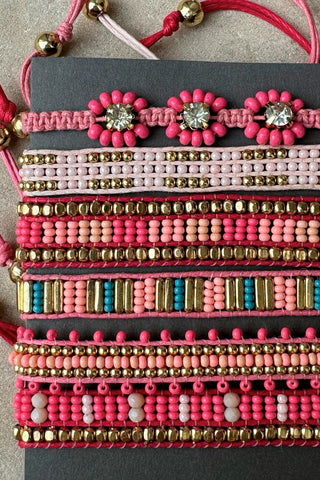 Jennie bracelet, pink