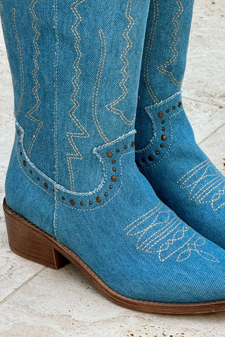 Twyn boots, jeans