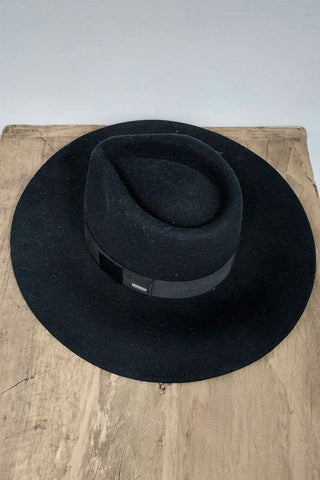 Brixton joanna felt hattu, musta
