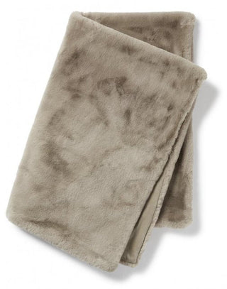 Fluffy snooze blanket, taupe