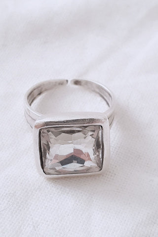Elif ring, silver