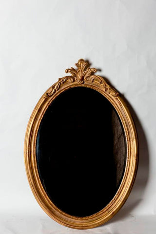 August mirror, gold