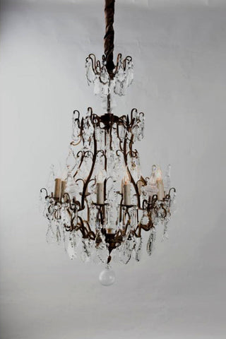 Milano chandelier, gold